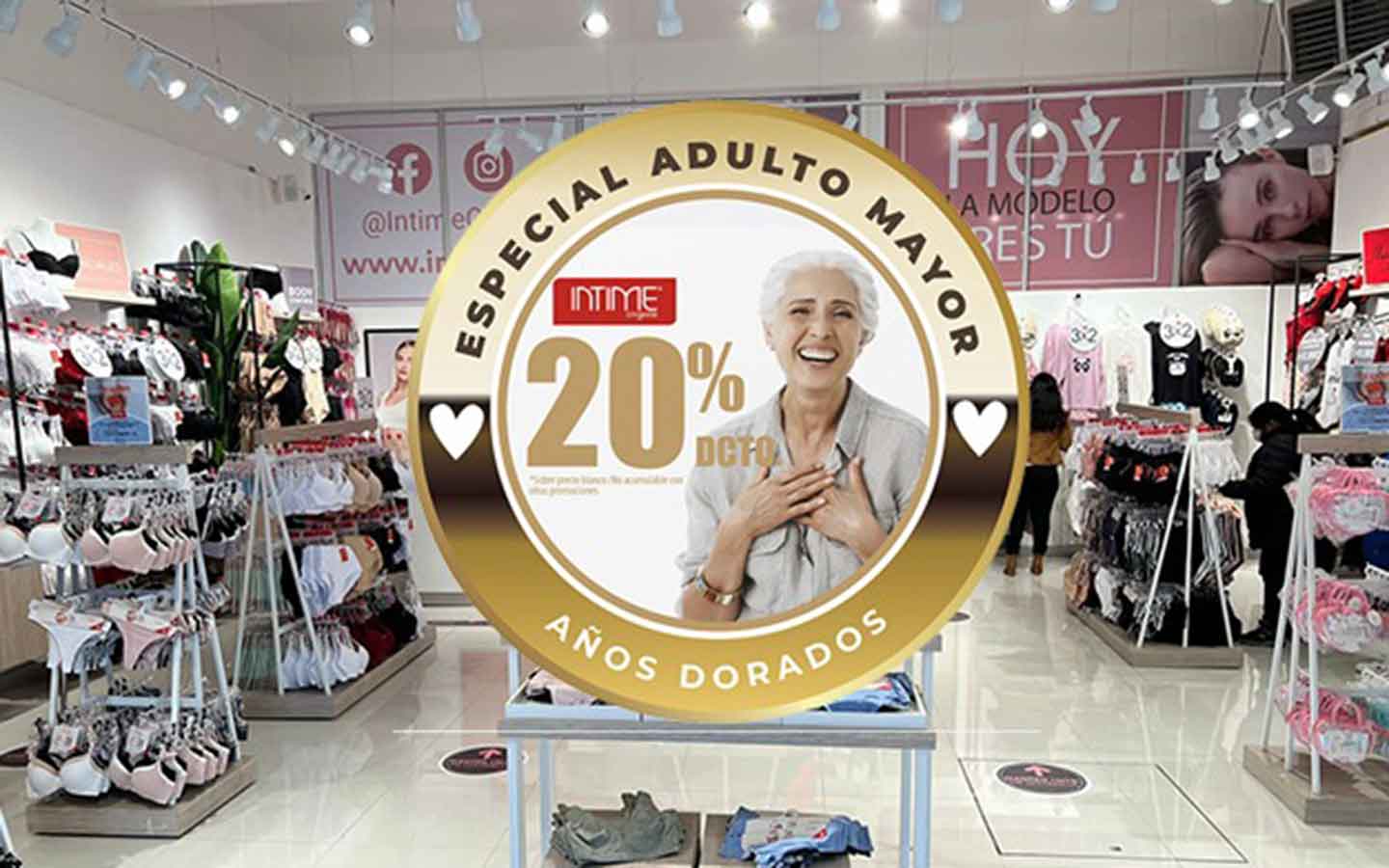 Personas mayores tendrán descuento de 20% en tiendas | TELEVITOS
