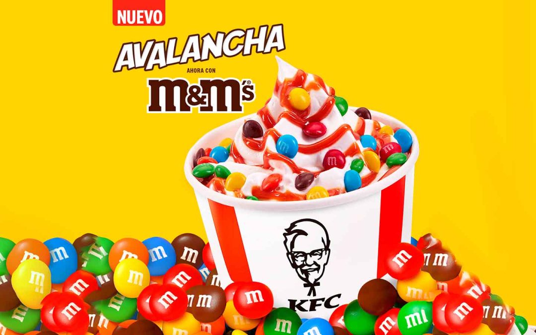 KFC presenta su nuevo helado con M&M’S