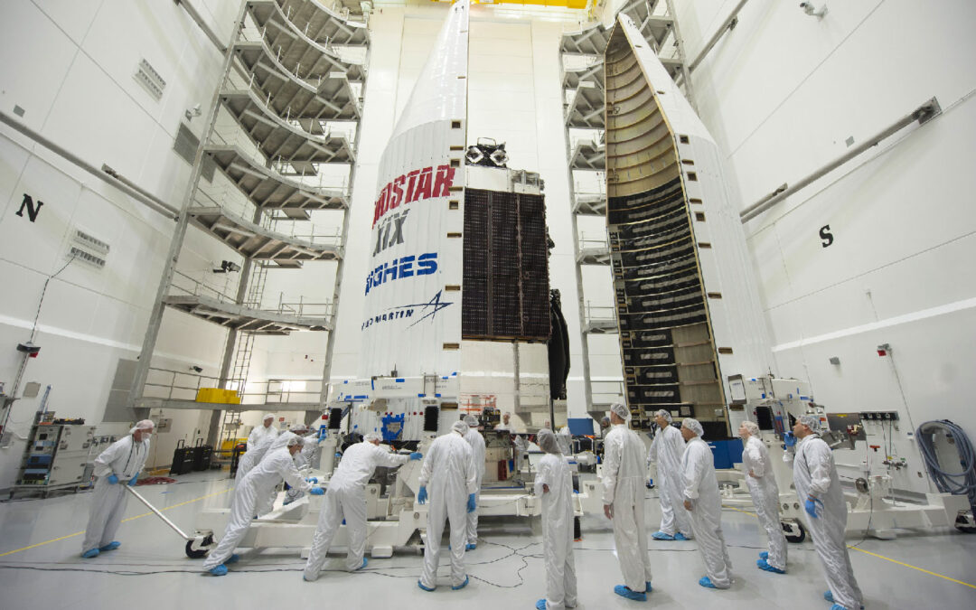 El satélite Jupiter 3 de Hughes llegó a Cabo Cañaveral para su lanzamiento