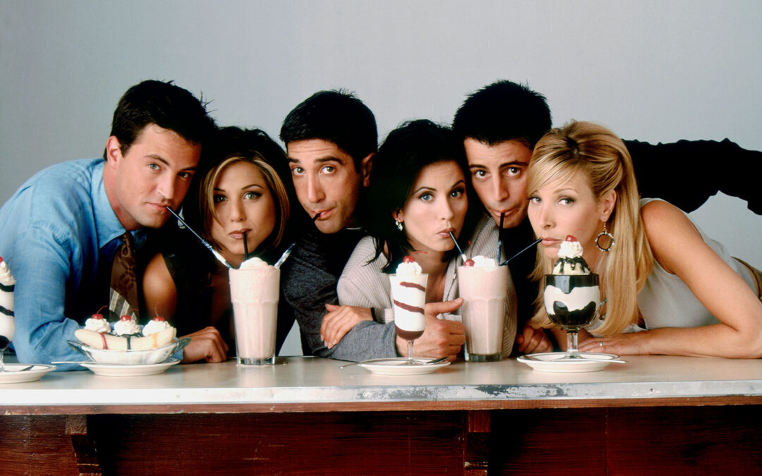 ¿Cuántos capítulos de Friends puedes ver junto a tus amigos en todo el día?