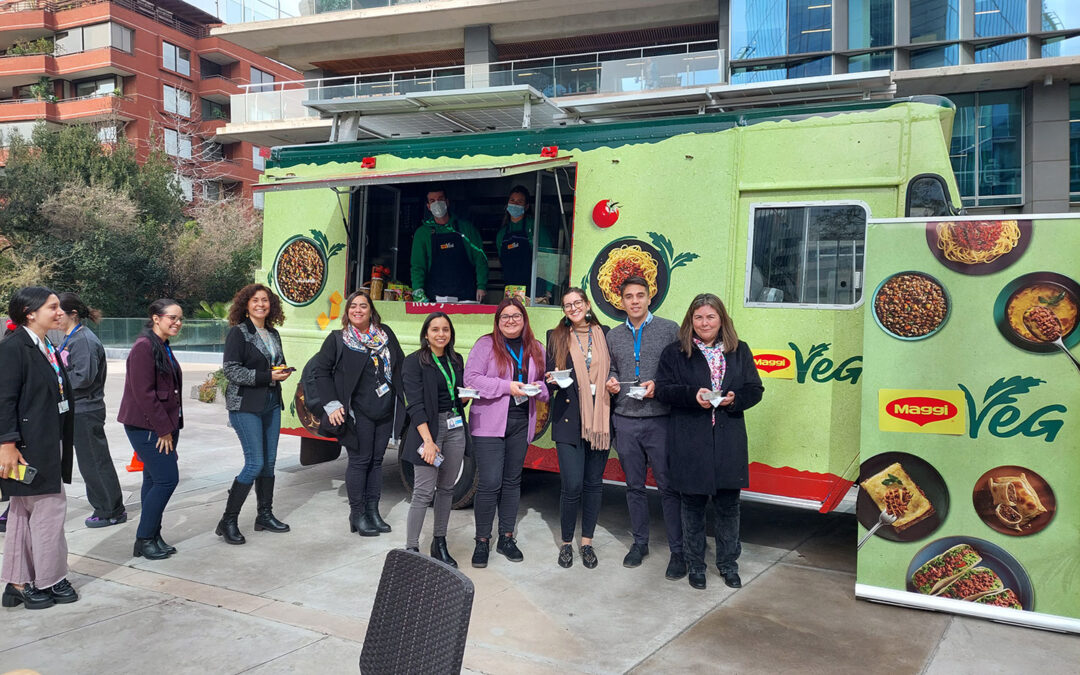 Maggi Veg Truck recorre la ciudad con increíbles degustaciones vegetarianas