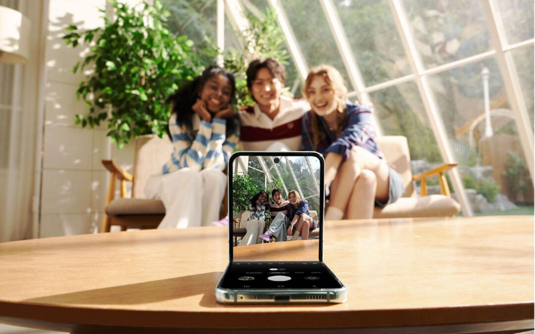 Hazle un upgrade a tus selfies con el Galaxy Z Flip5