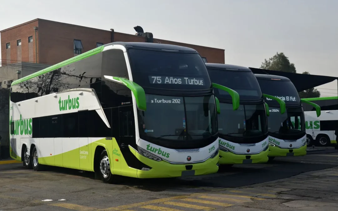 Nuevos buses consolidan a Turbus con la flota más moderna y segura del país