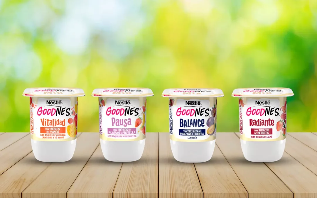 Nestlé Goodnes lanzó nuevo yoghurt con novedosos ingredientes y 0% azúcar