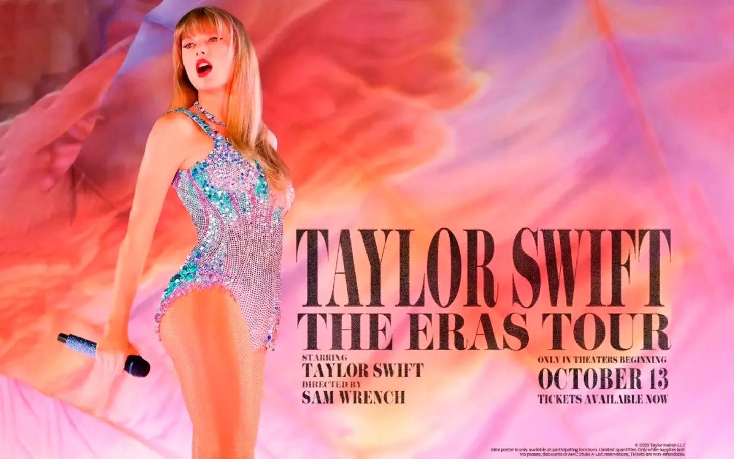 “The Eras Tour”: Taylor Swift brilla en la pantalla grande