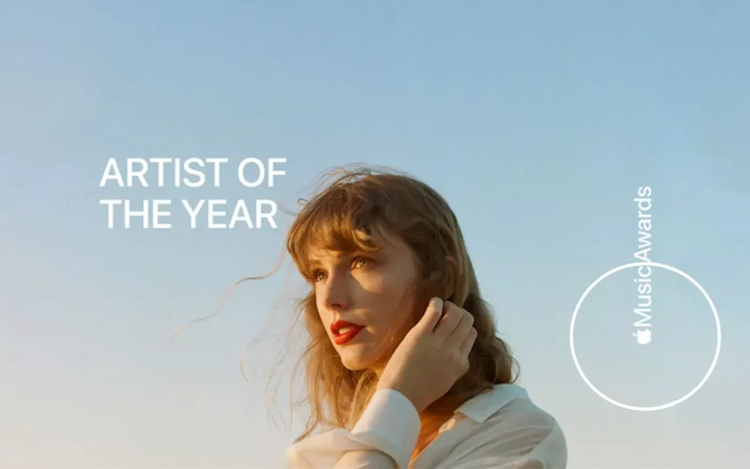 Taylor Swift es la Artista del Año de Apple Music en 2023