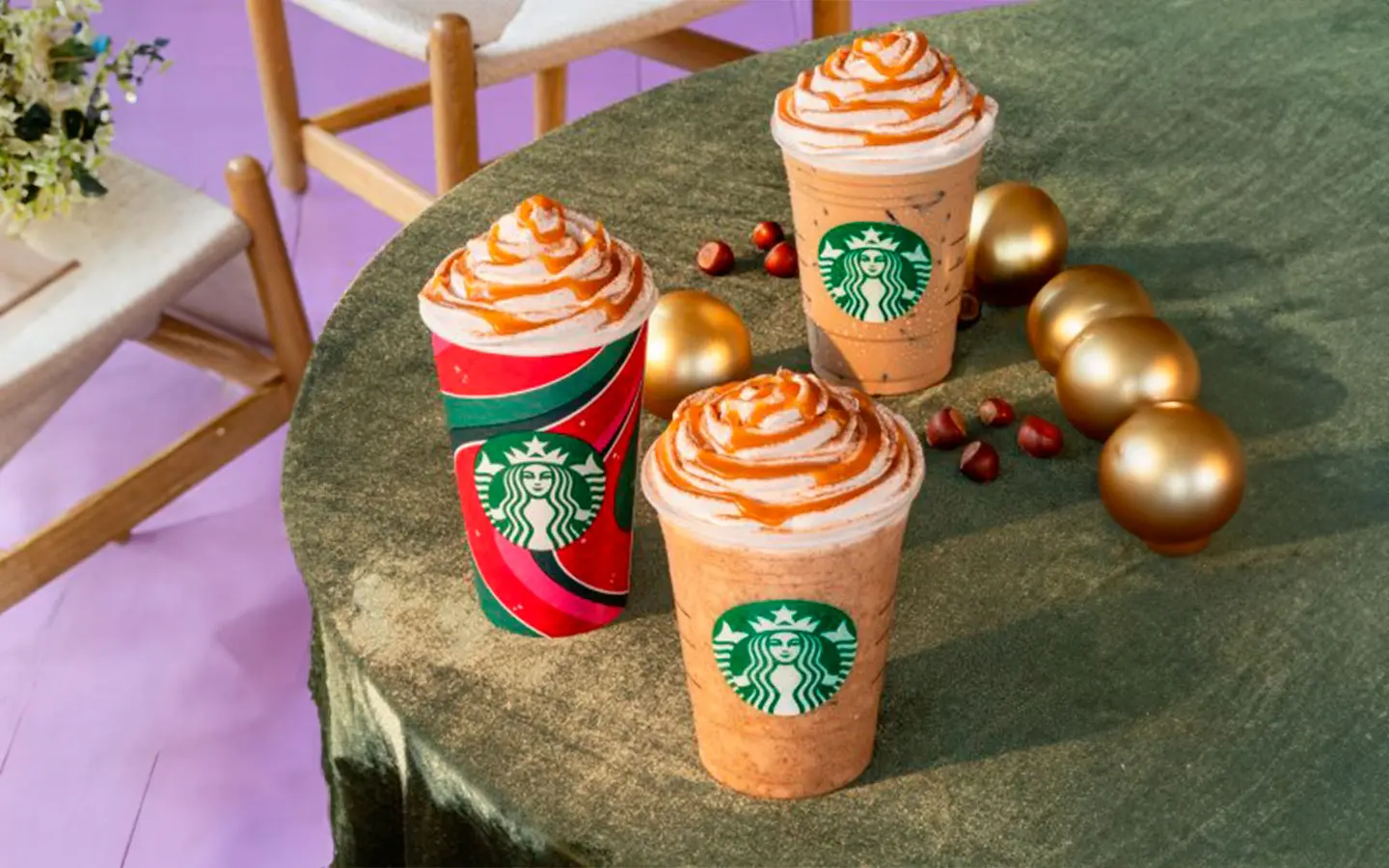 Starbucks lleva la magia de las fiestas con sabores de temporada
