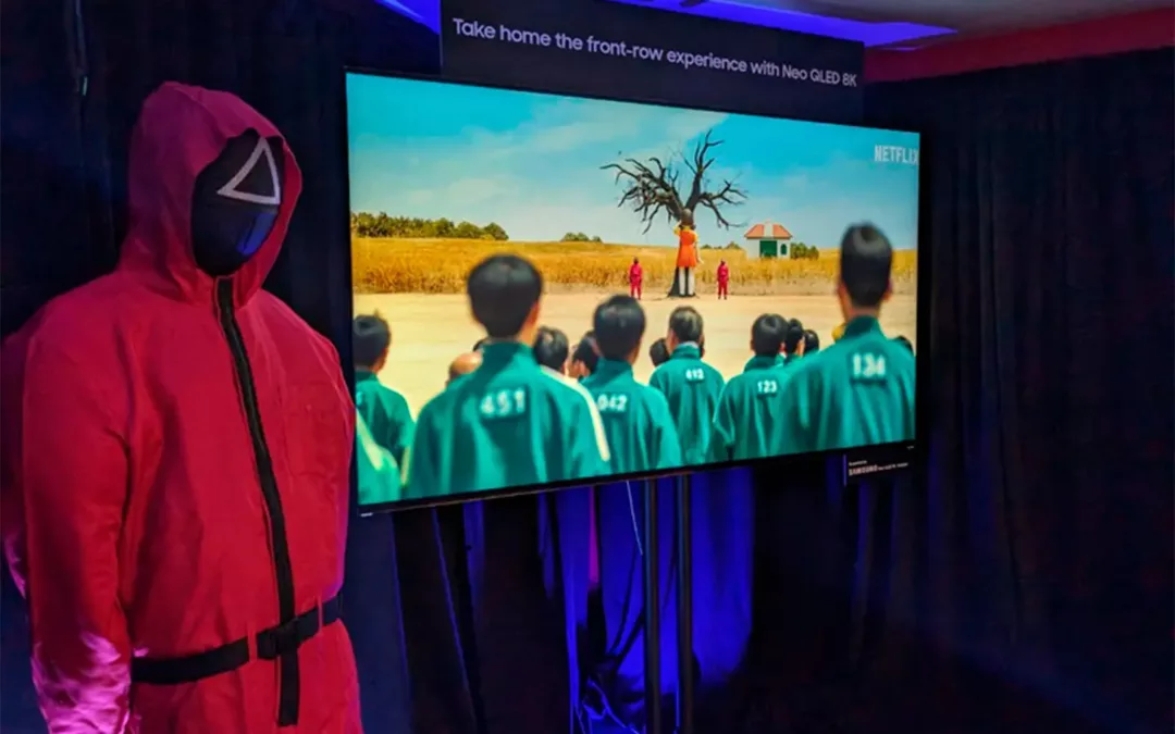 Samsung y Netflix se unieron para dar vida al universo de ‘El juego del calamar’