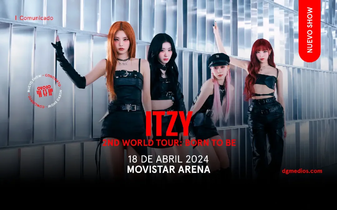 ITZY anunció su “ITZY 2ND WORLD TOUR BORN TO BE”