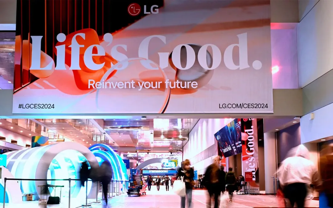 LG presenta sus últimas innovaciones en CES 2024