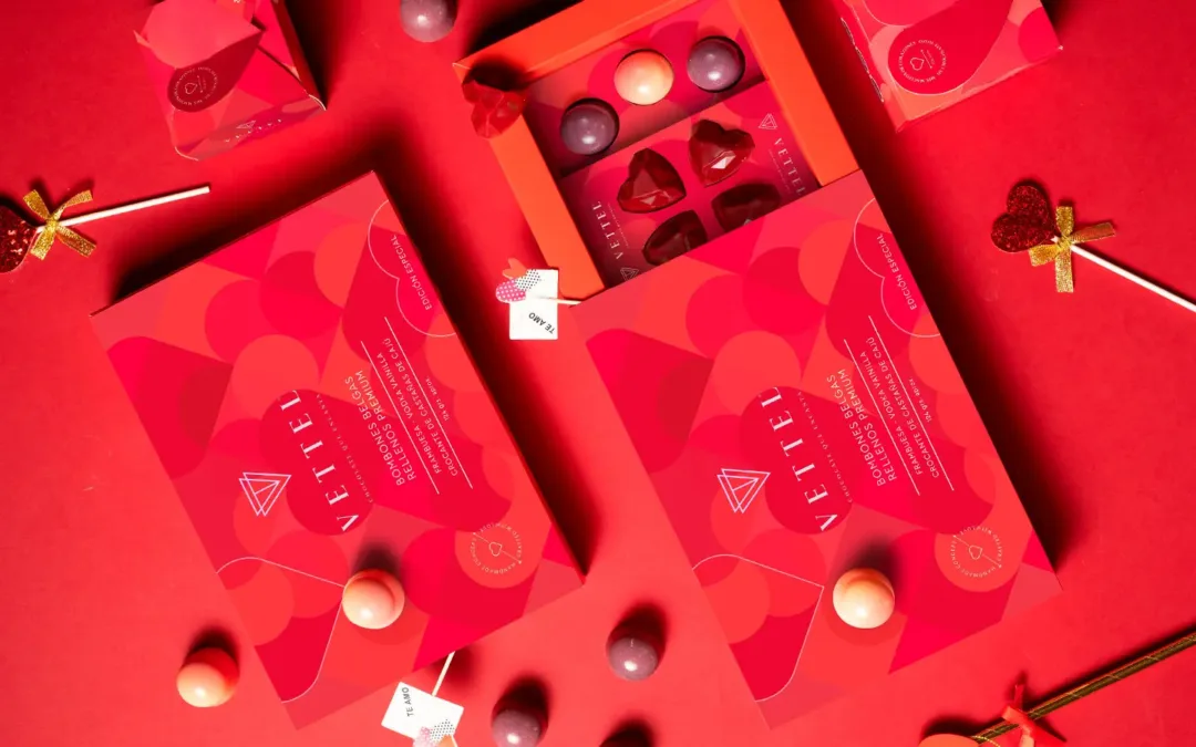Edición especial del “Día del amor” de Vettel chocolates