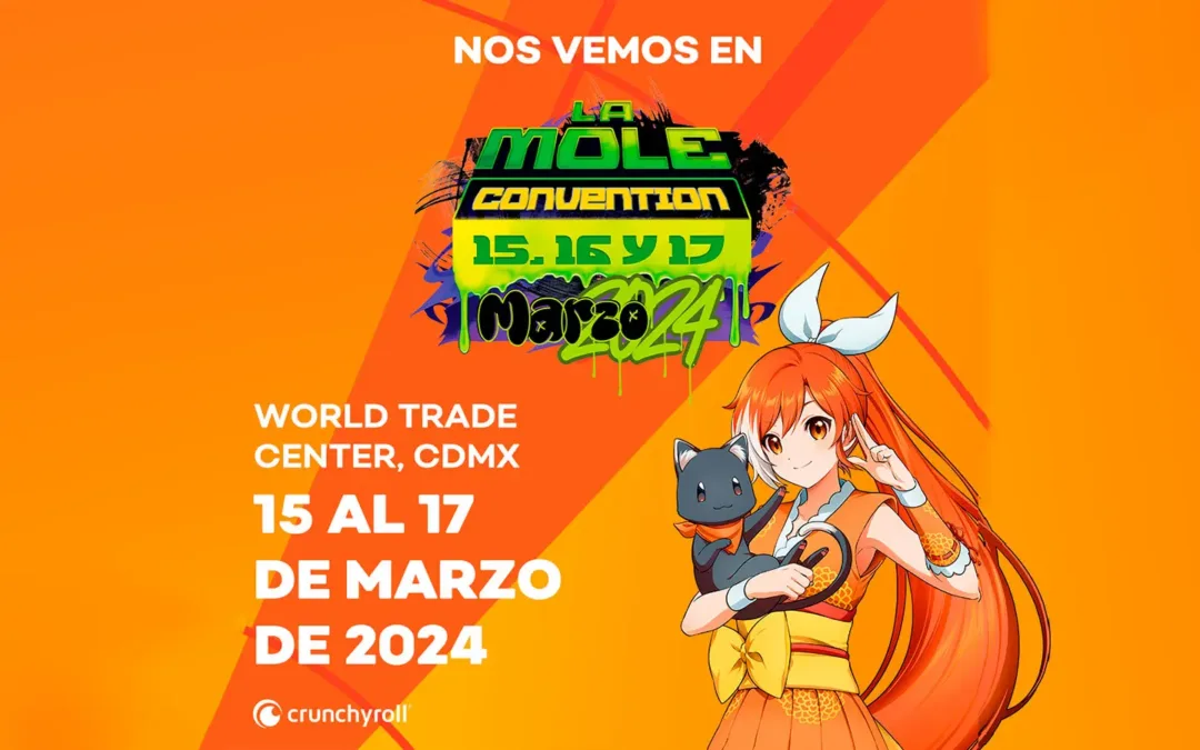 Crunchyroll lleva lo mejor del anime a La Mole 2024