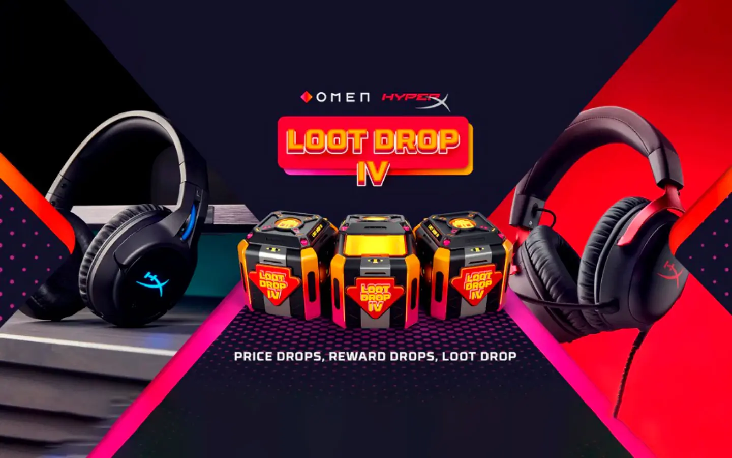 HyperX celebra a la comunidad de gamers con la campaña Loot Drop IV