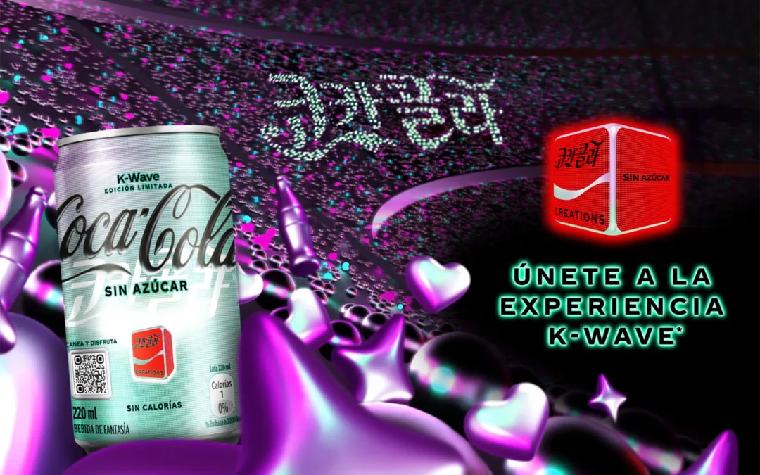 Coca-Cola K-Wave llega a Chile: edición limitada inspirada en el fenómeno del K-Pop