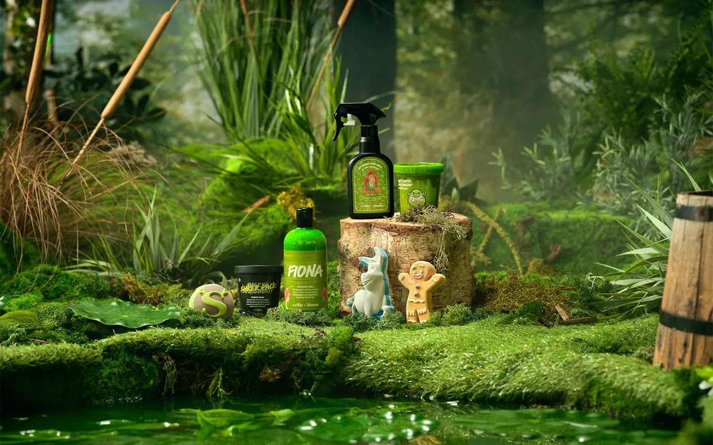 Dreamworks Animation junto a Lush lanzan colección de productos de Shrek
