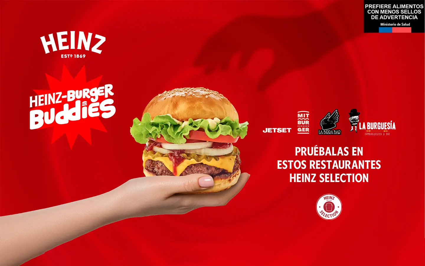 Heinz presenta los mejores lugares para comer hamburguesas con sus salsas