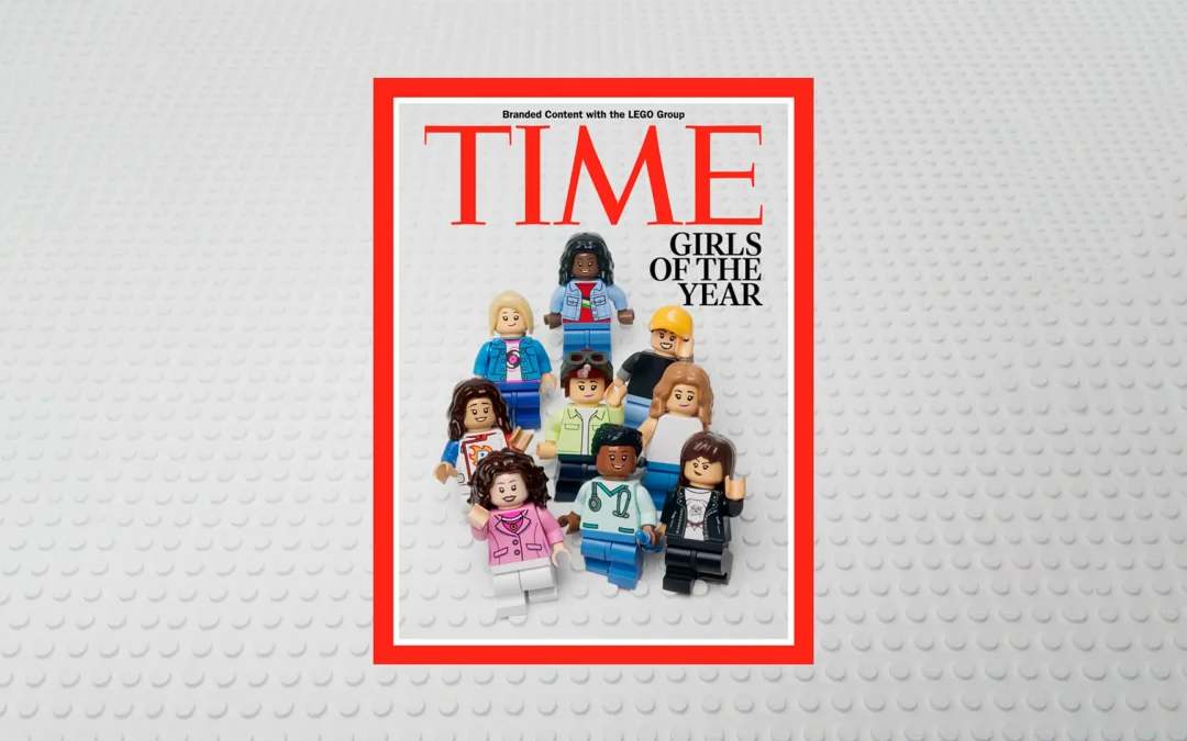 Time y Lego se unen para celebrar a las niñas que están cambiando el mundo