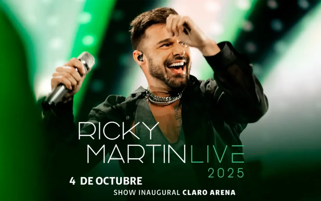 Clientes Claro tendrán un 15% de descuento en Ricky Martin Live 2025
