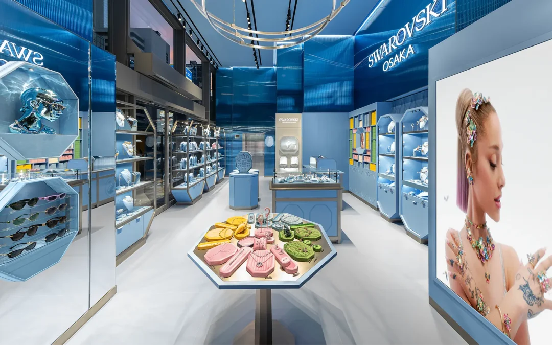 Swarovski inauguró una deslumbrante nueva tienda en Osaka