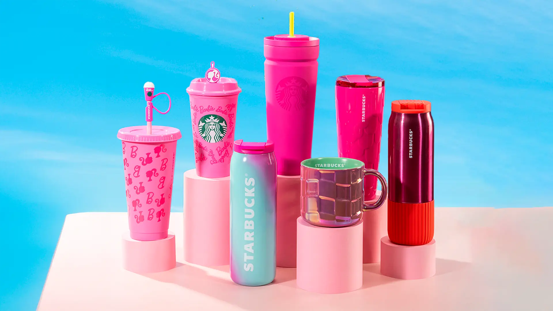 Starbucks Chile y Barbie lanzan su primera colaboración, celebrando el estilo, la alegría y la autoexpresión