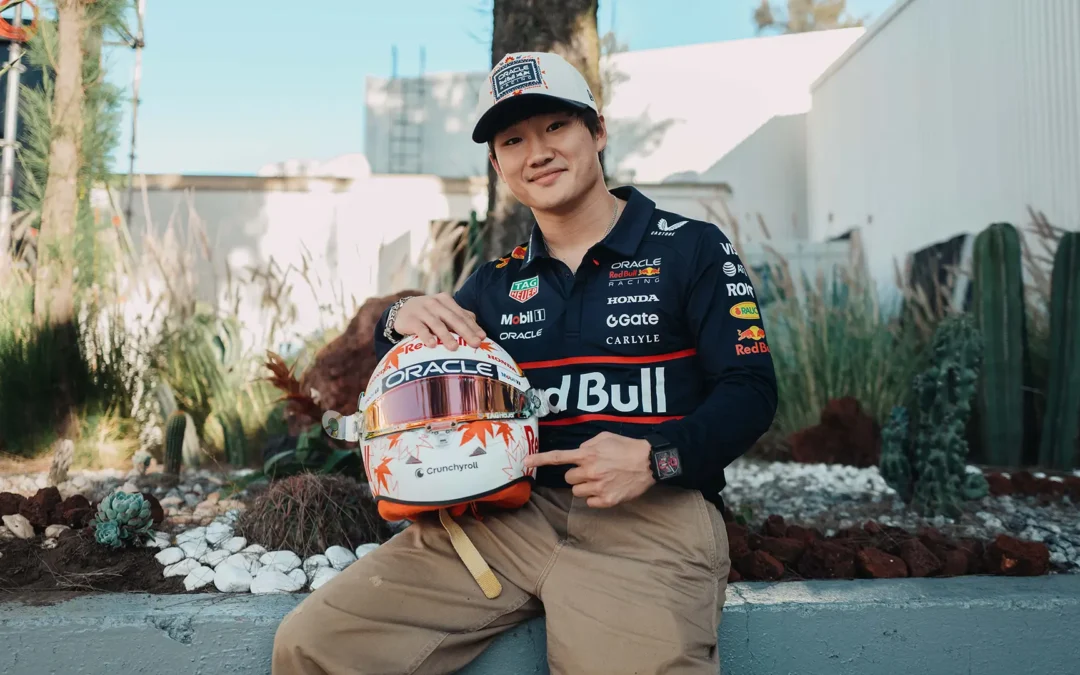 Yuki Tsunoda y Crunchyroll se unen: anime en la F1