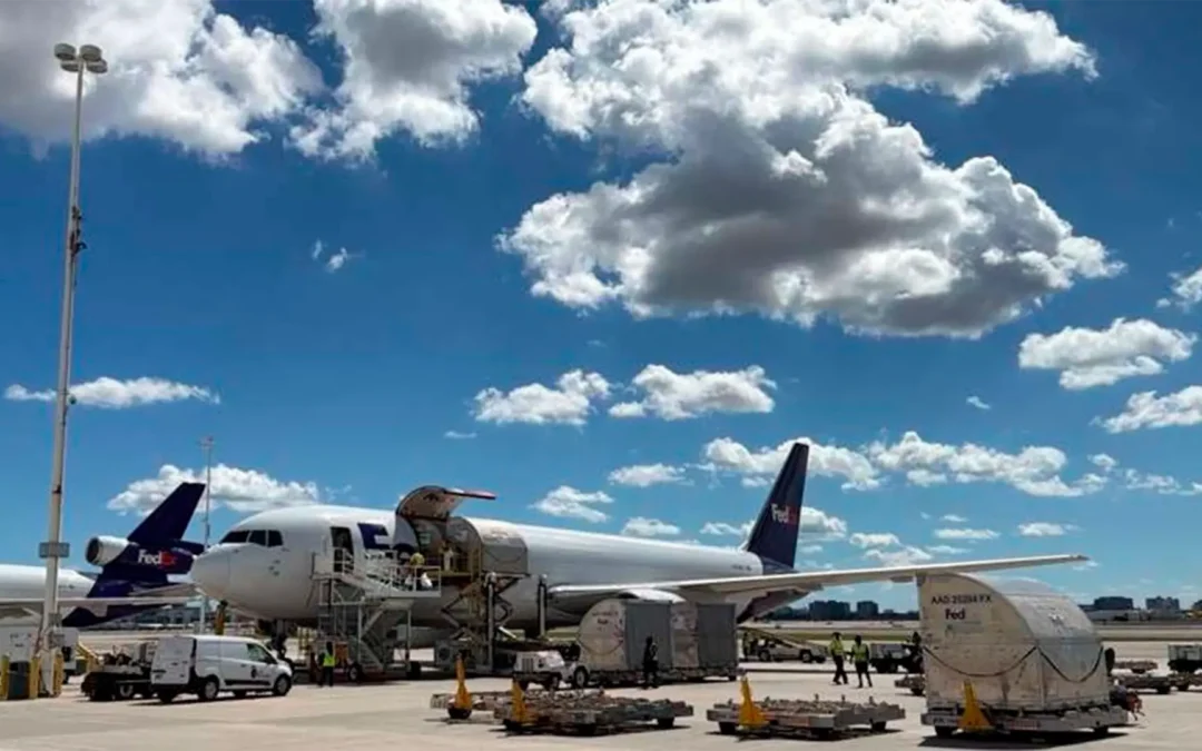 FedEx celebra el primer aniversario de su vuelo del Cono Sur