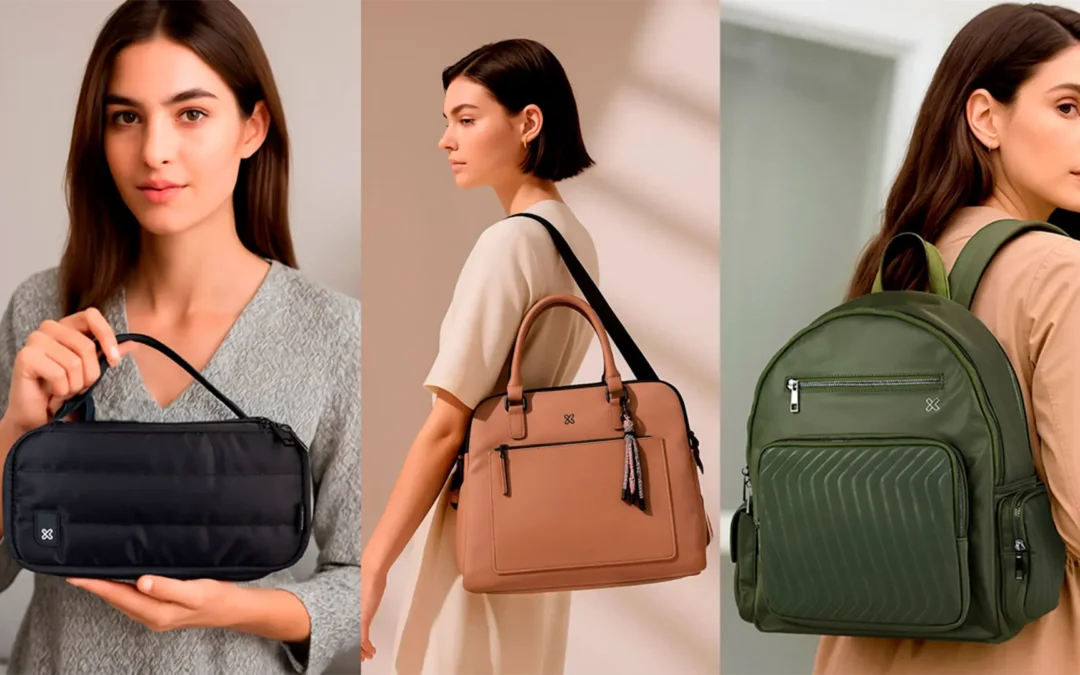 Estilo y practicidad tech: Klip Xtreme presenta su línea Fashion Bags