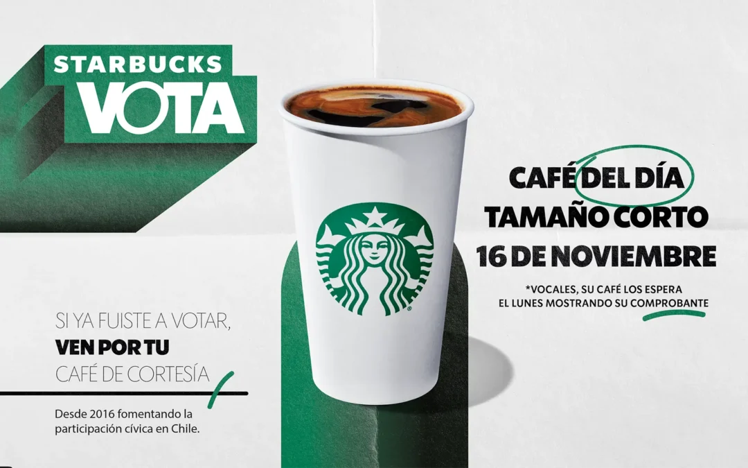 Starbucks Vota: una tradición que celebra el compromiso cívico