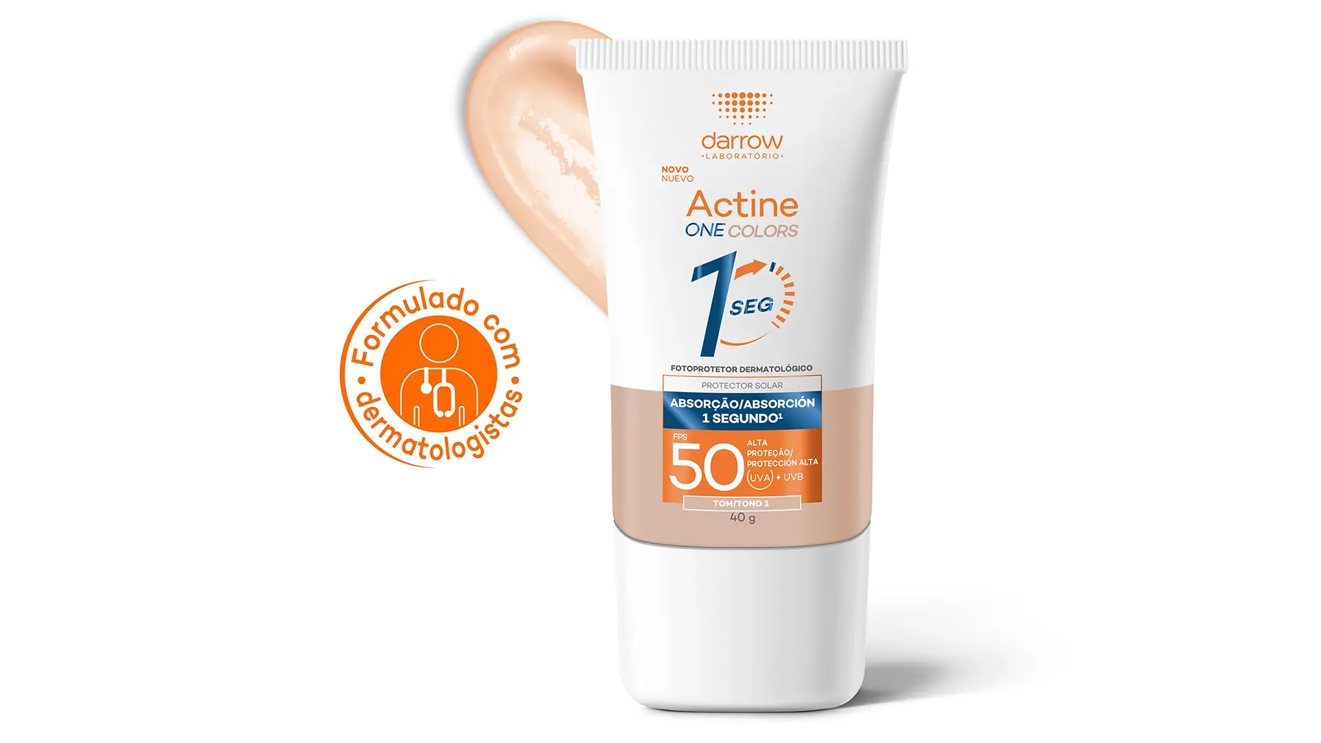 Actine One FPS 50 de Darrow el protector solar invisible creado para pieles latinas