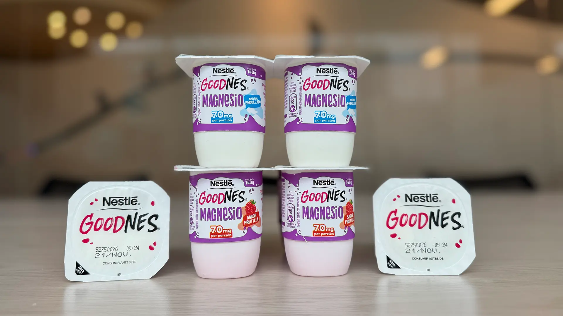 Nestlé presentó su primer yogurt con alto contenido de magnesio